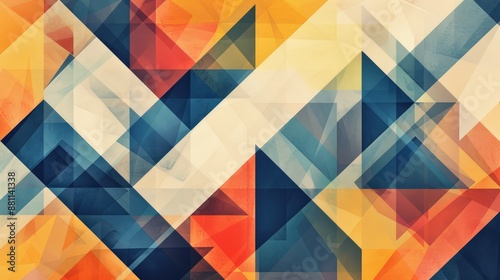 Abstract geometric pattern background