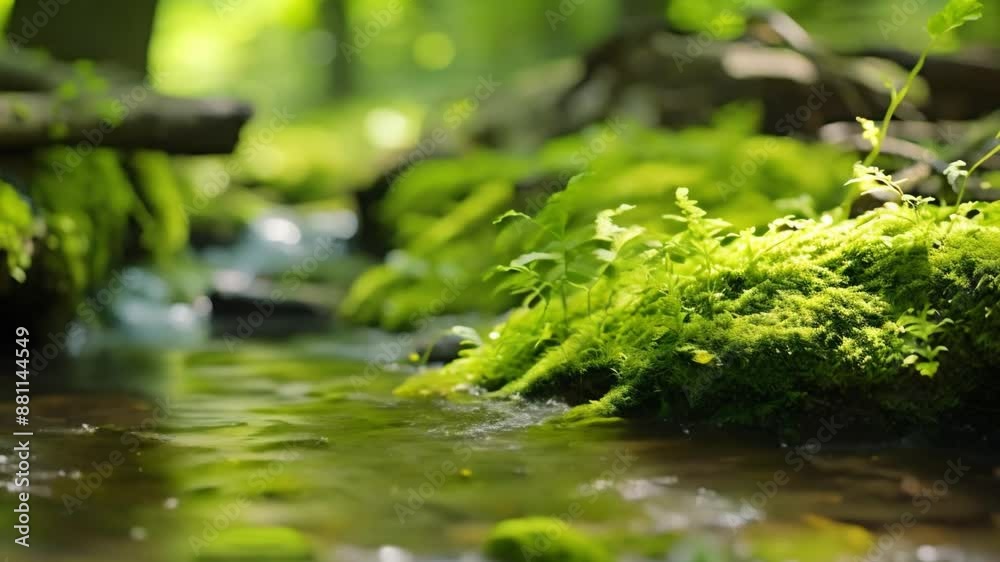 Vibrant green algae bloom observed in body of water. Concept Algae Bloom, Water Pollution, Environmental Impact, Eutrophication, Aquatic Ecosystems Vibrant green algae bloom observed in body of water. Concept Algae Bloom, Water Pollution, Environmental Impact, Eutrophication, Aquatic Ecosystems