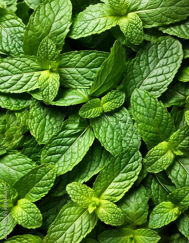 mint leaves. pattern texture background. mint leaves. pattern texture background.