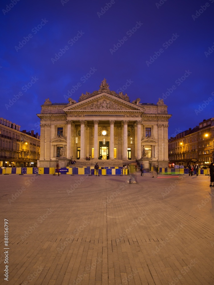 Fototapeta premium Brussels Stock Exchange 