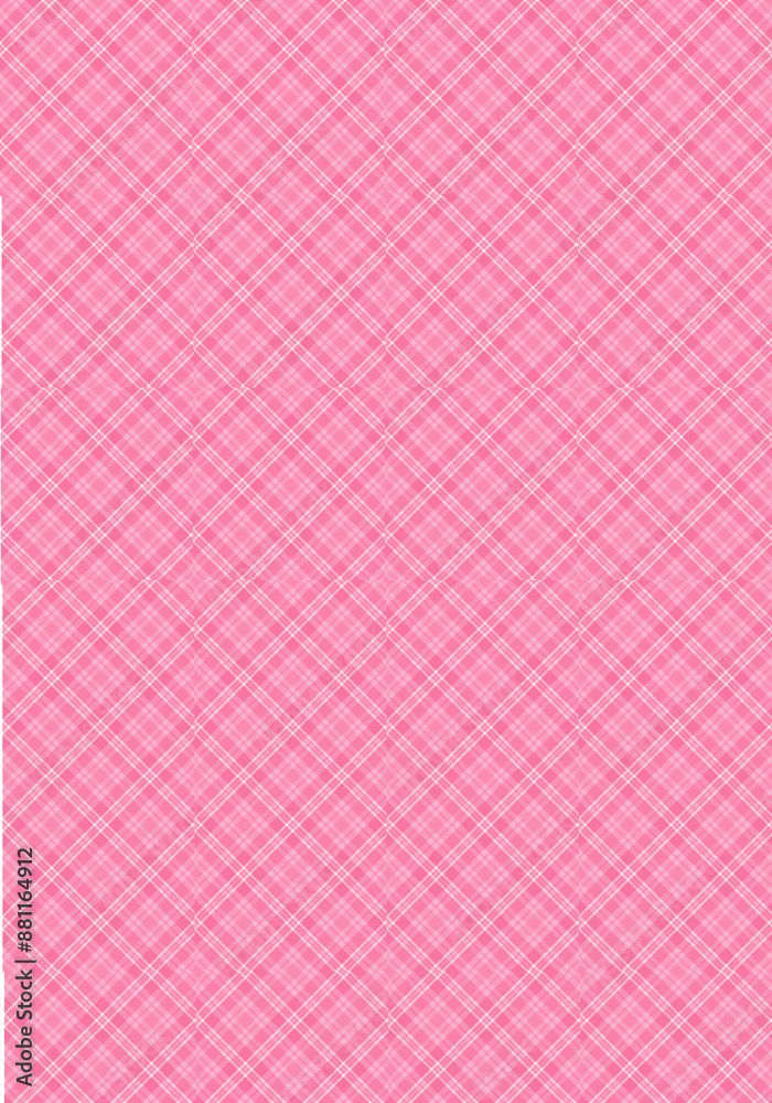 Fototapeta premium pink plaid