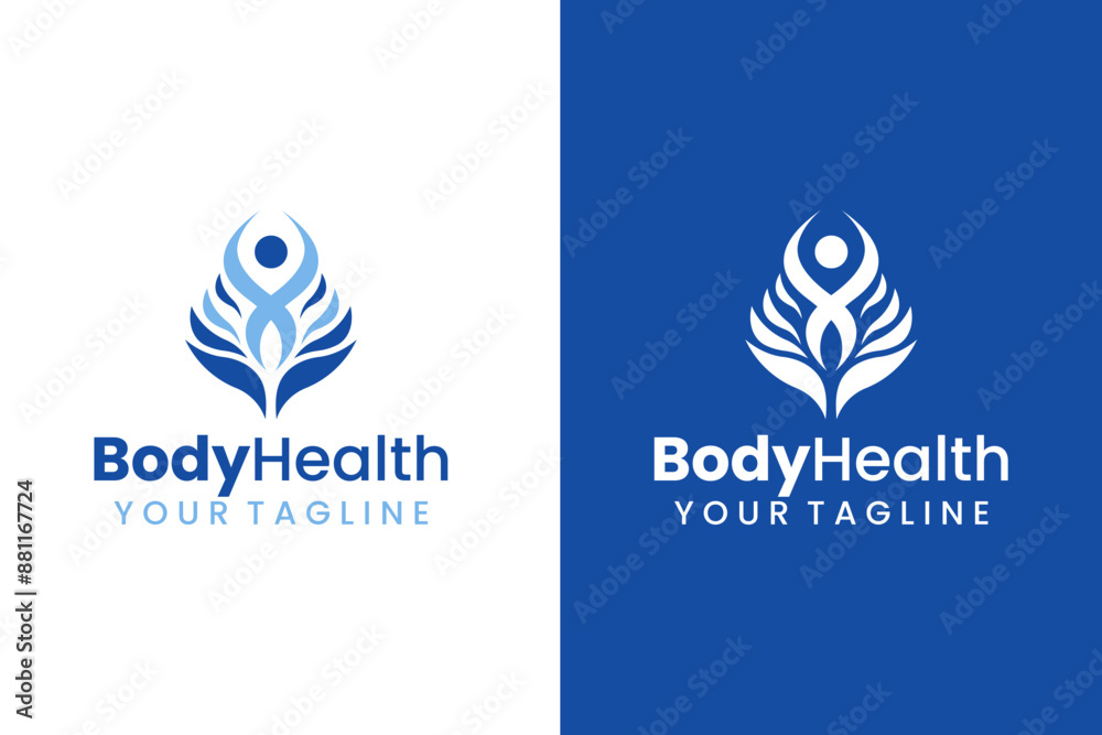 Obraz premium Body Healthy Logo Design Vector