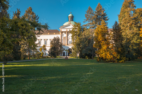 Topolcianky public park - Nitra region, Slovakia photo