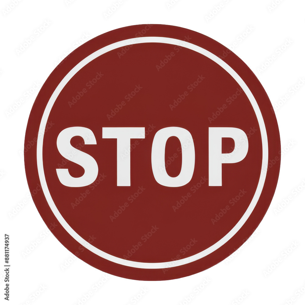 Stop sign illustration design Stop sign illustration design