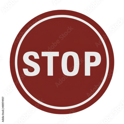 Wallpaper Mural Stop sign illustration design Torontodigital.ca
