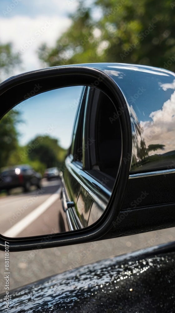 Fototapeta premium Car Rear Mirror