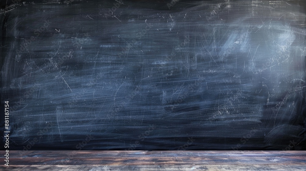 Obraz premium Empty chalkboard backdrop