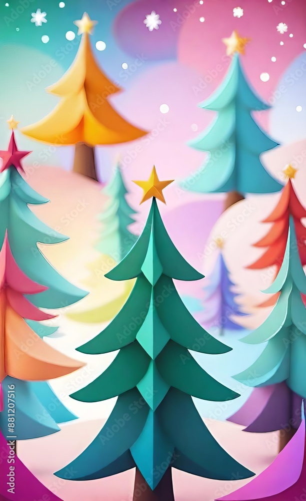 abstract christmas tree abstract christmas tree