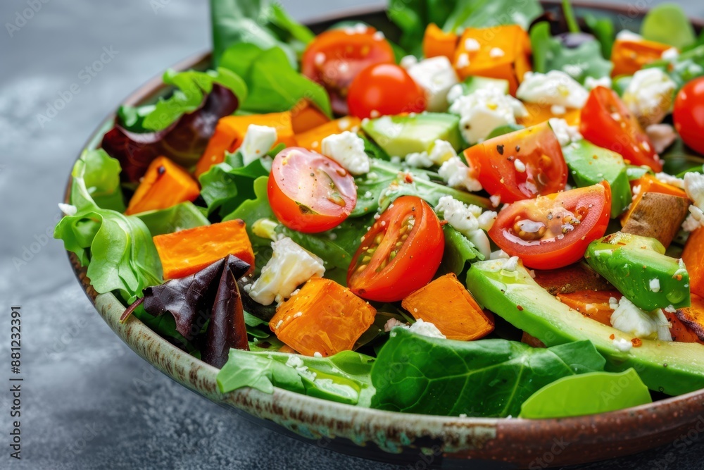 Fresh and Vibrant Salad Bowl Fresh and Vibrant Salad Bowl