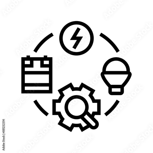 behavioral changes line icon vector. behavioral changes sign. isolated contour symbol black illustration