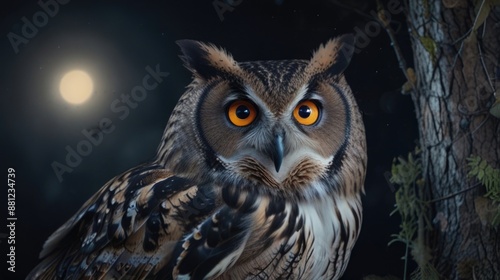 Owl in the Night © RENDISYAHRUL