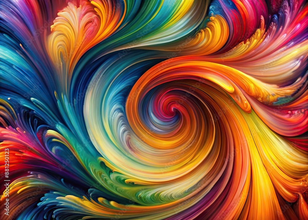 Vibrantly painted brushstrokes swirl together in a mesmerizing dance of color, creating a luxury abstract design that exudes elegance and sophistication. Vibrantly painted brushstrokes swirl together in a mesmerizing dance of color, creating a luxury abstract design that exudes elegance and sophistication.