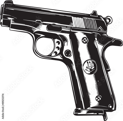 gun and bullets