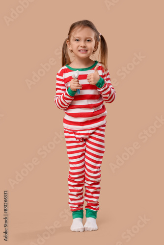 Happy little girl in Christ...