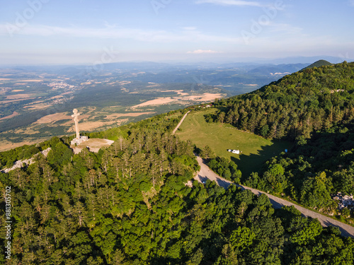 Balkan Mountains near Okolchitsa peak, Bulgaria photo