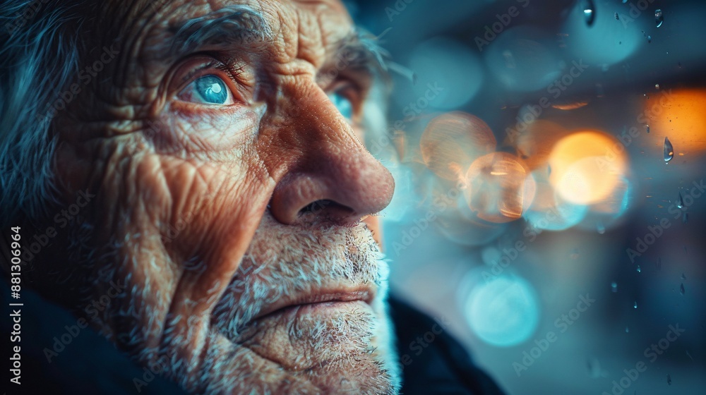 portrait of a old person