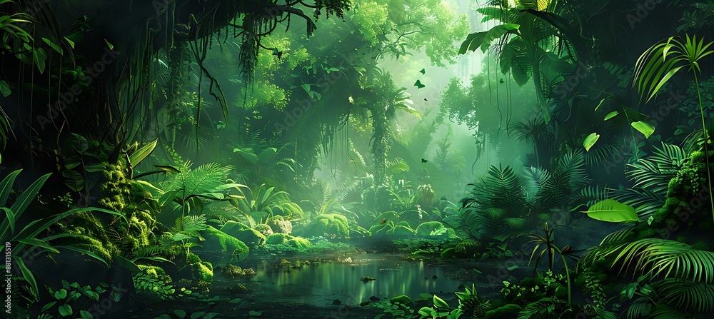 Summer in the Jungle: Beautiful Botanical Art and Nature