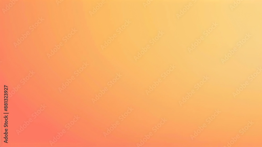 Abstract Gradient Background: Warm Yellow and Coral Abstract Gradient Background: Warm Yellow and Coral