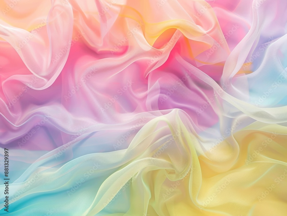 Close-up shot of vibrant textile pattern on a table, suitable for use in design, art or lifestyle contexts Close-up shot of vibrant textile pattern on a table, suitable for use in design, art or lifestyle contexts