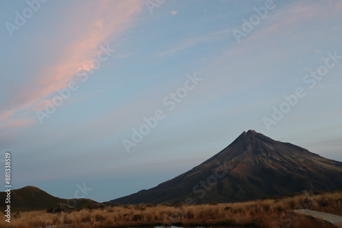 Mount Taranaki Reflection New Zealand