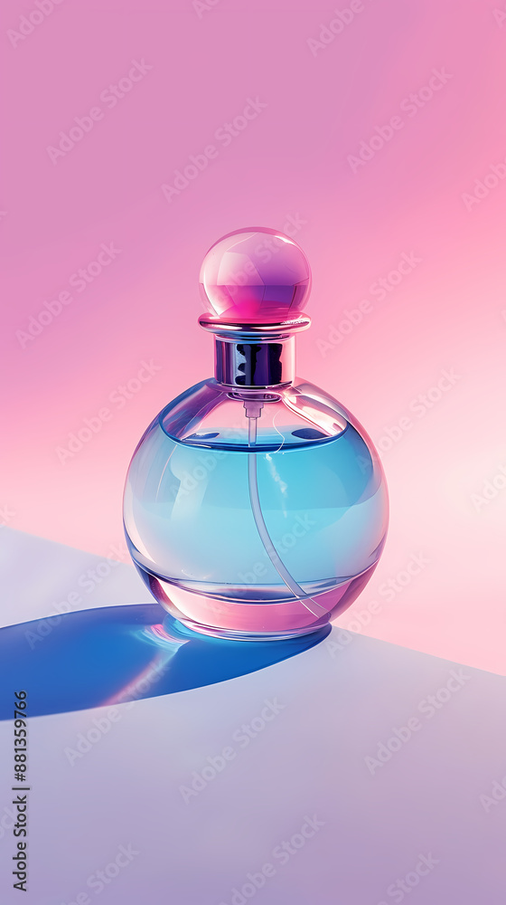 Transparent glass perfume bottle Transparent glass perfume bottle