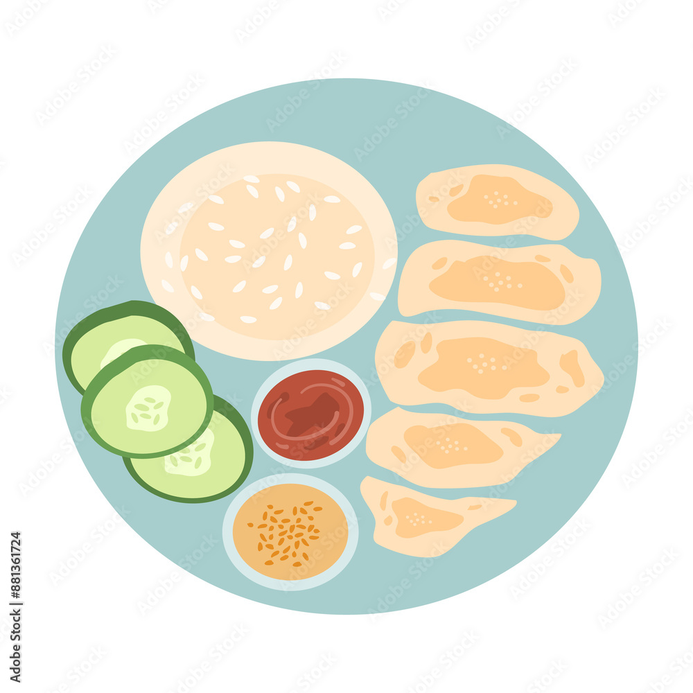 Hainanese Chicken Rice is very popular in China Hainanese Chicken Rice is very popular in China
