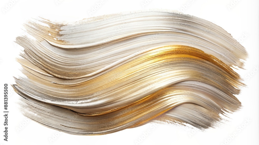 Abstract composition of warm platinum strokes on white background, minimalist, abstract, warm, platinum, strokes, lines Abstract composition of warm platinum strokes on white background, minimalist, abstract, warm, platinum, strokes, lines