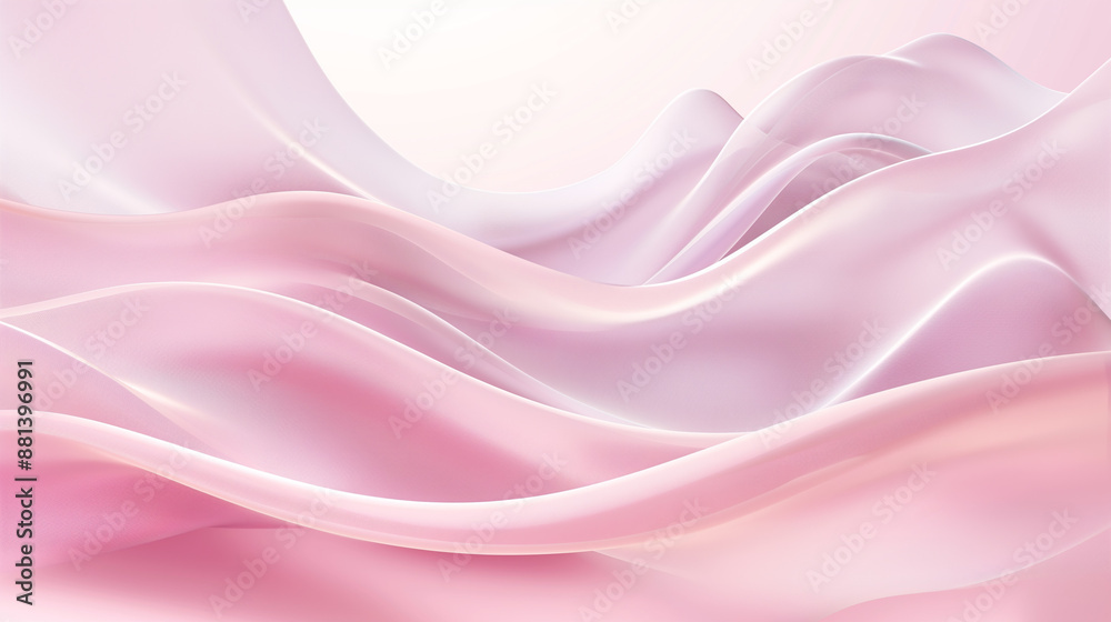 Fototapeta premium ピンクの抽象的な背景デザイン 柔らかい色合い シンプル 綺麗