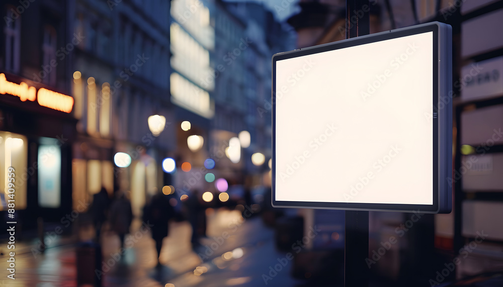billboards on the street