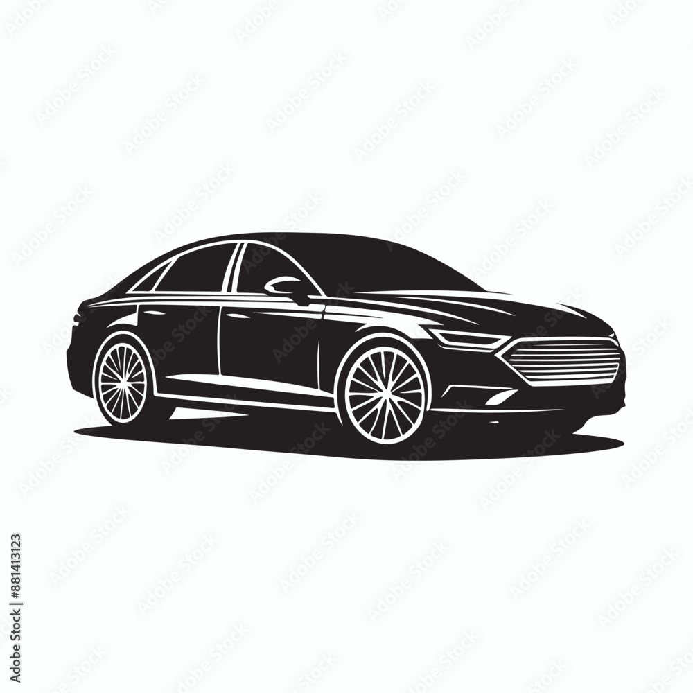 car silhouette vector car silhouette vector