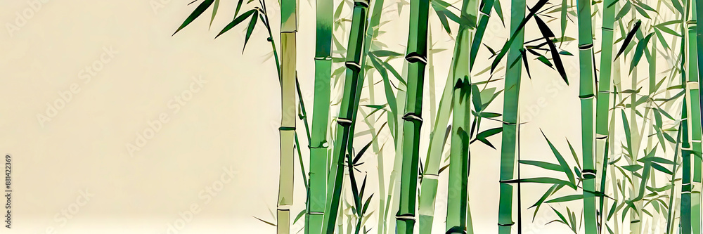 Obraz premium bamboo 