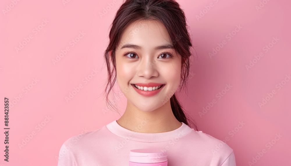 Discover the Secret to Radiant Skin A Lovely Woman Reveals Her Nourishing Skincare Routine with Pure, Effective Creams Achieve a Healthy Glow with These Simple Tips and Tricks