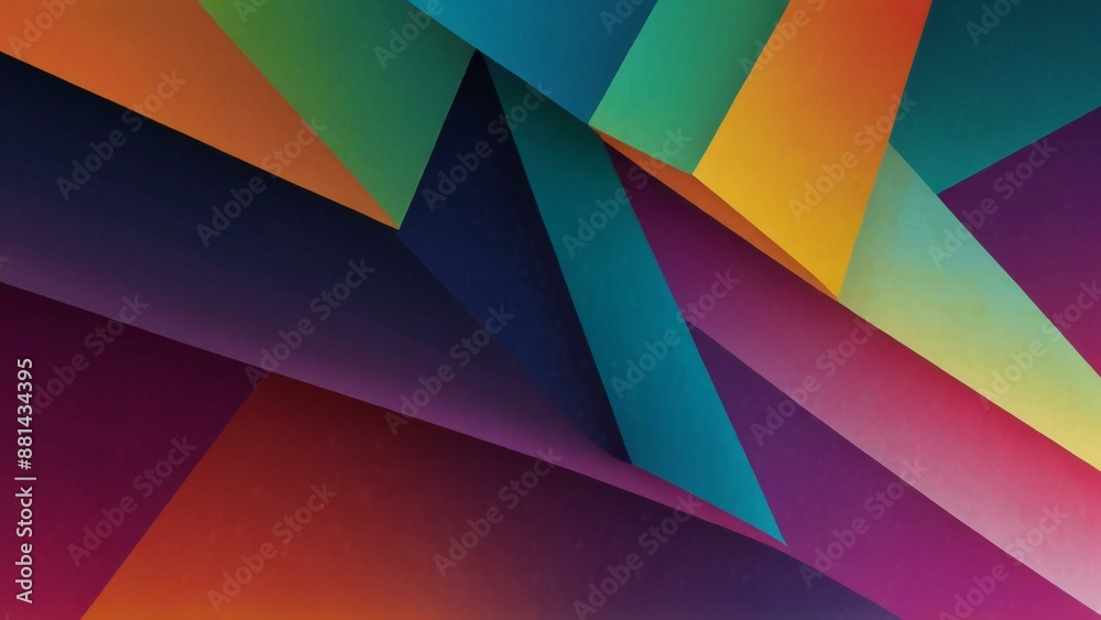 Fototapeta premium abstract colorful background with triangles