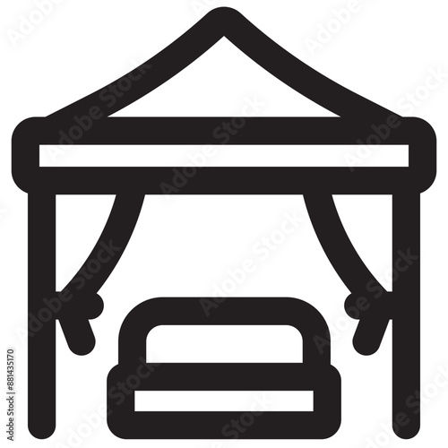 Beach Cabana Icon
