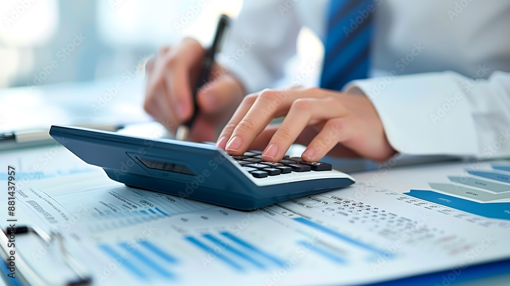 business background close up hand calculating business background close up hand calculating
