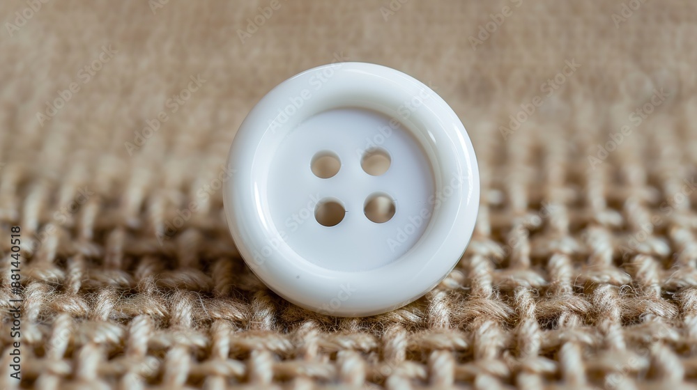 Three-Dimensional Sewing Button with Four Holes Three-Dimensional Sewing Button with Four Holes