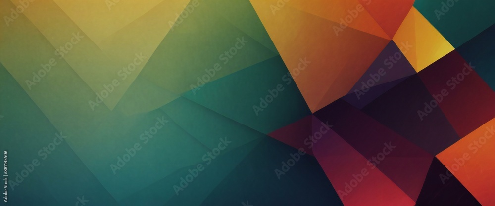 Fototapeta premium abstract colorful background with triangles
