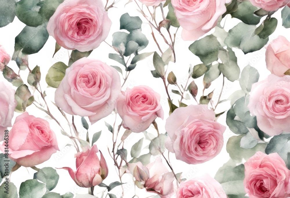collection branches dding rose watercolor treebranch eucalyptus pink leaves decoration elements element bouquet design bunch flowers set classic decor garden roses floral whitebackground botanical collection branches dding rose watercolor treebranch eucalyptus pink leaves decoration elements element bouquet design bunch flowers set classic decor garden roses floral whitebackground botanical