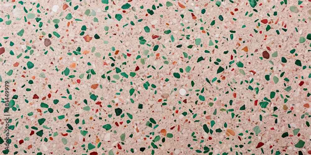 Speckled terrazzo in shades of pink and green creates a playful and modern textured backdrop, terrazzo, speckled, pink Speckled terrazzo in shades of pink and green creates a playful and modern textured backdrop, terrazzo, speckled, pink