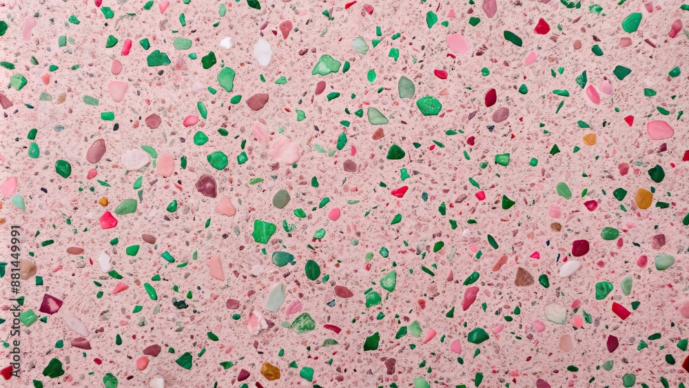 Speckled terrazzo in pink and green , terrazzo, speckled, texture, modern, playful, background, shades, pink, green Speckled terrazzo in pink and green , terrazzo, speckled, texture, modern, playful, background, shades, pink, green