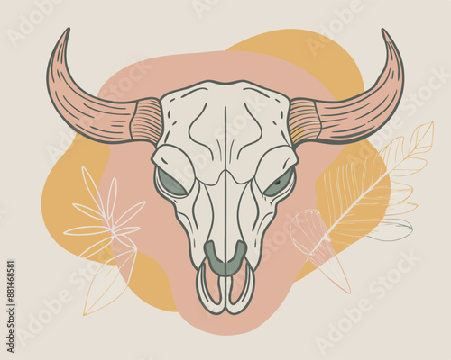 bull head skull v5