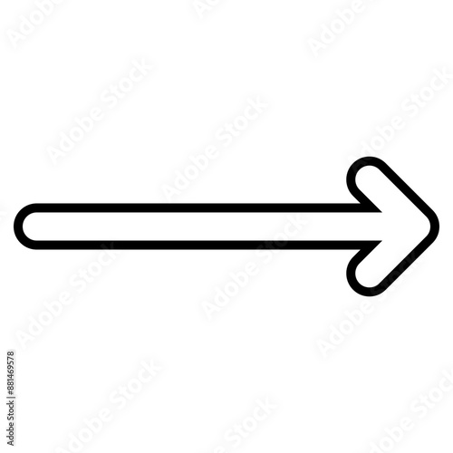 Rounded arrows