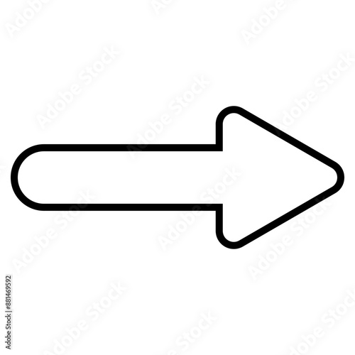 Rounded arrows