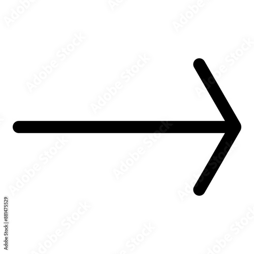 Arrow rounded