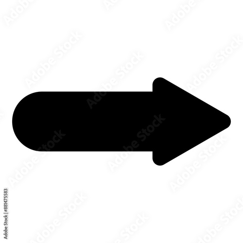 Arrow rounded