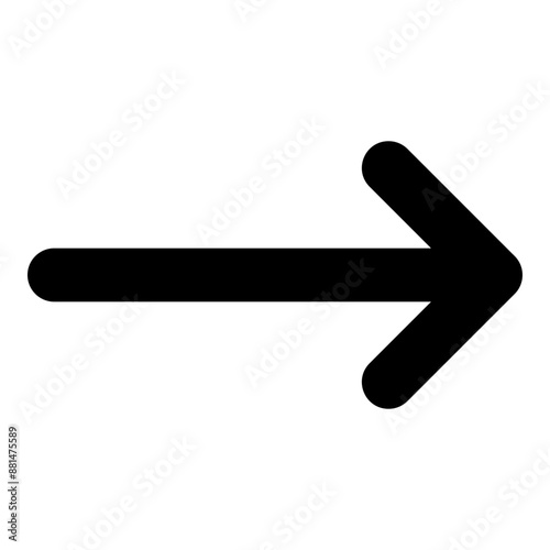 Arrow rounded