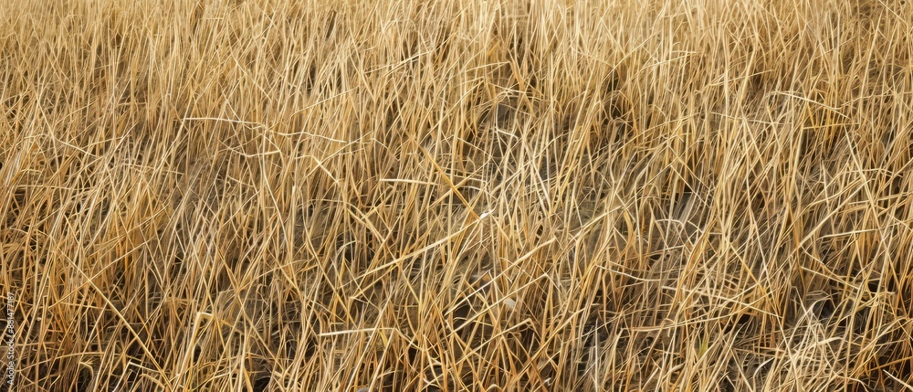 Panoramic close-up, high detail scan of prairie grass texture, Generative AI Panoramic close-up, high detail scan of prairie grass texture, Generative AI