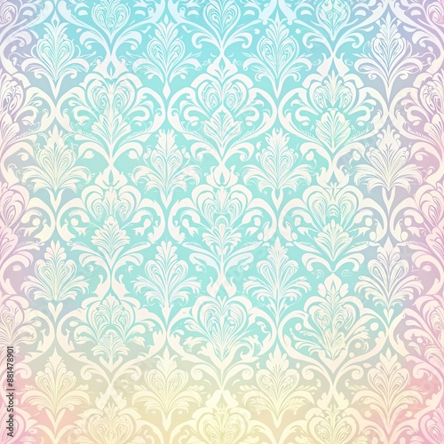 a seamless pattern of soft pastel gradients smoothly blending from one color to another, smoothly, gradients, soft, color, pastel, another, pattern