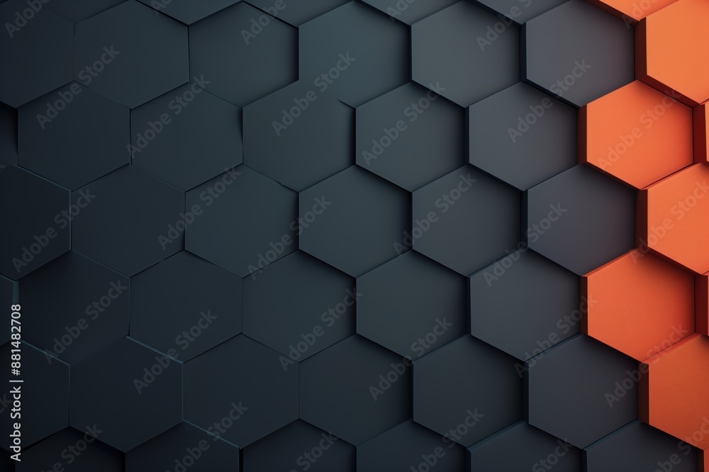 Abstract geometric hexagon technology texture background. Abstract geometric hexagon technology texture background.