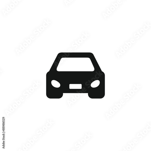 Car icon vector. EPS 10 editable vector